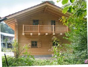 Oberaudorf Blockhaus Rückseite