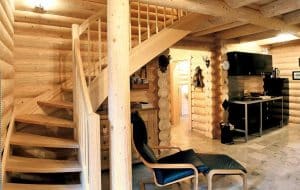 Oberaudorf Blockhaus Treppenhaus