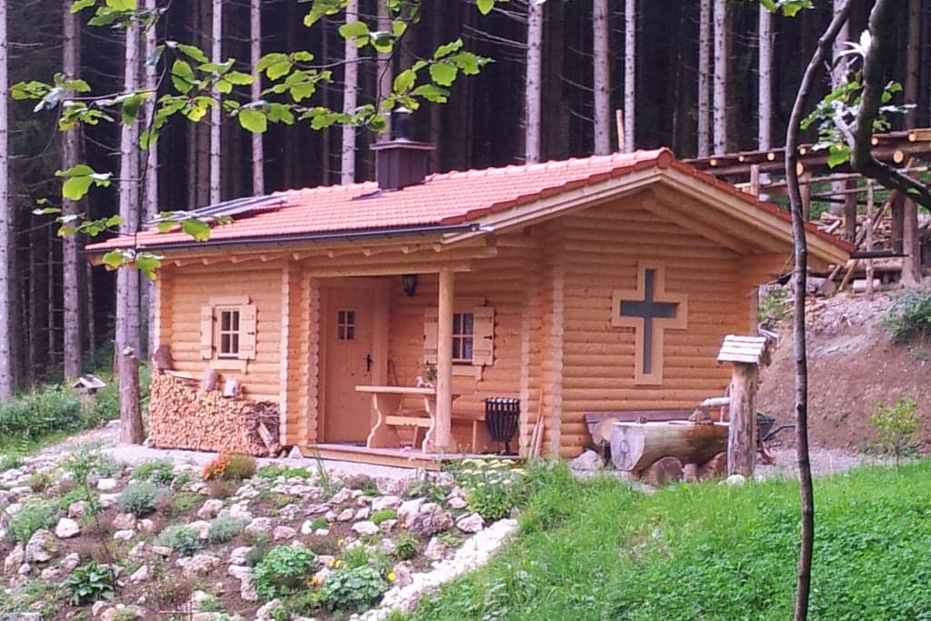 Blockhaus für ein Kloster als Gebetshaus - Einsiedelei - Kloster Maria Eck