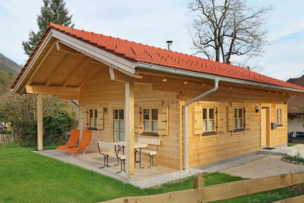 Ferienhaus – Blockhaus – Vorderansicht